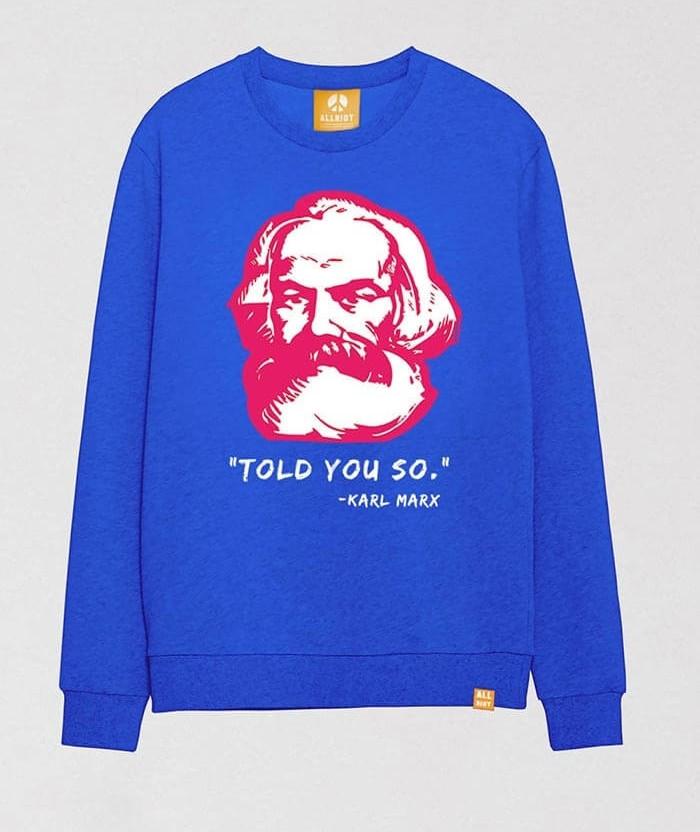 Karl Marx T-Shirt Funny Political T-Shirt Communism