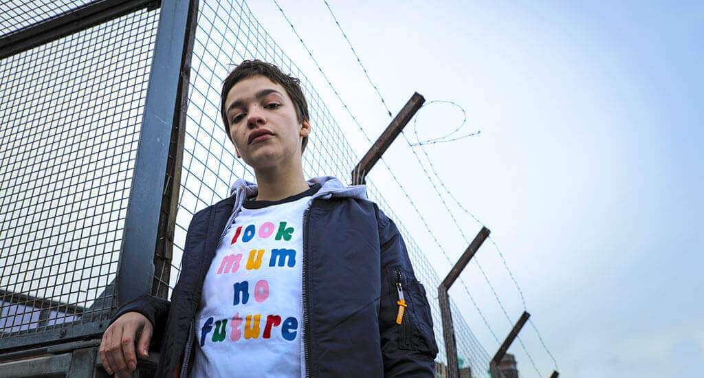 look mum t-shirt funny no future