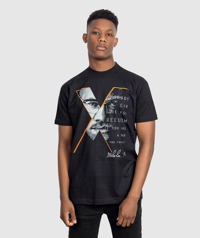 Malcolm X T-Shirt - Nobody Can Give you Freedom | ALLRIOT ...