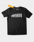march of progress barcode t-shirt