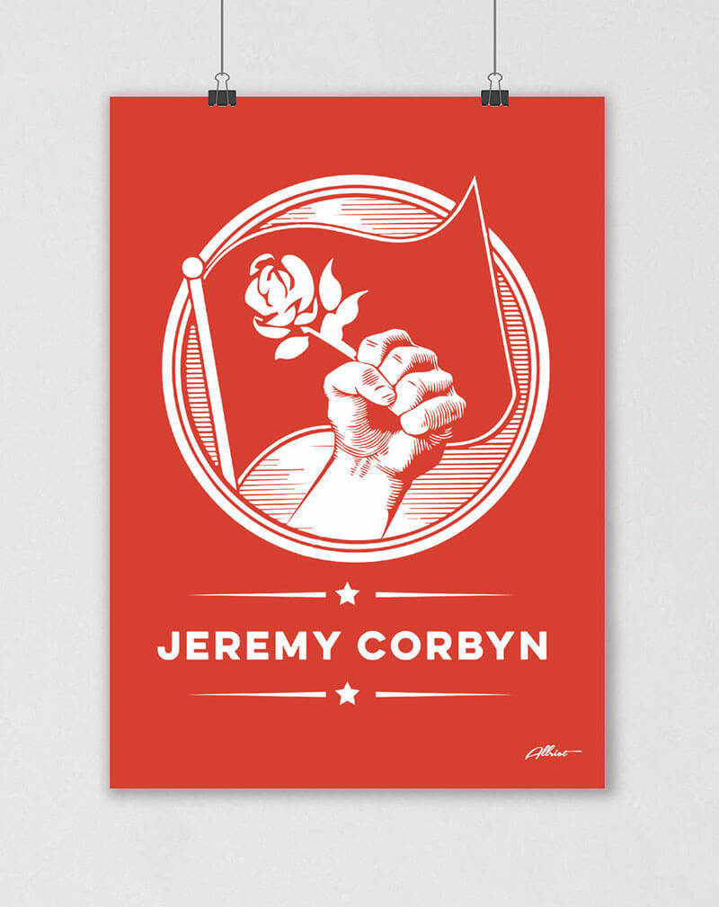 jeremy corbyn poster
