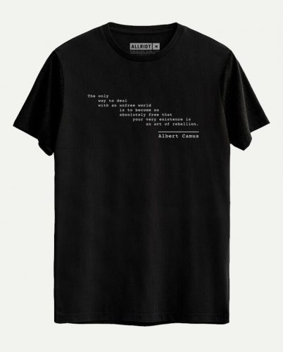 Albert Camus T-shirt - Existentialist Philosophy | ALLRIOT