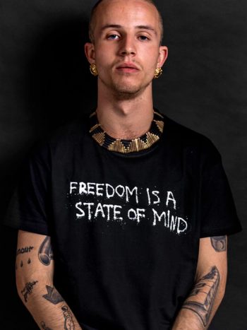 freedom is a state of mind t-shirt