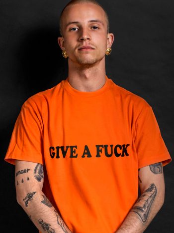 give a fuck t-shirt for activists