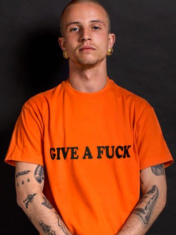give a fuck t-shirt for activists