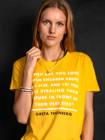 greta thunberg t-shirt sustainable