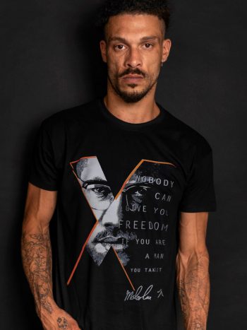 malcolm-x t-shirt quote