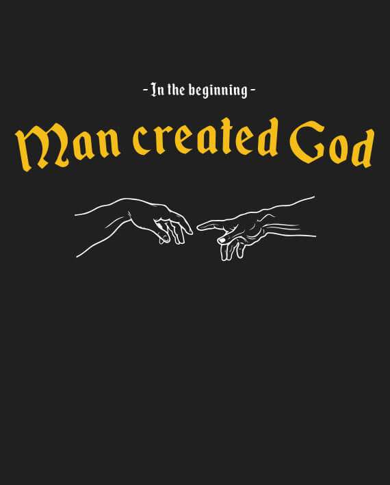 man-created-god-atheism-t-shirt