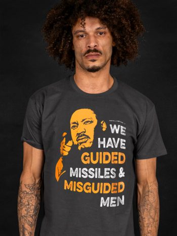 martin luther king t-shirt misguided men quote