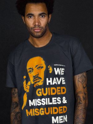 mlk t-shirt martin luther king guided missiles