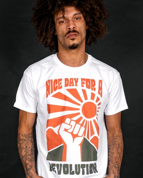 Nice Day for a Revolution T-shirt