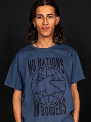 no borders no nations t-shirt political uk