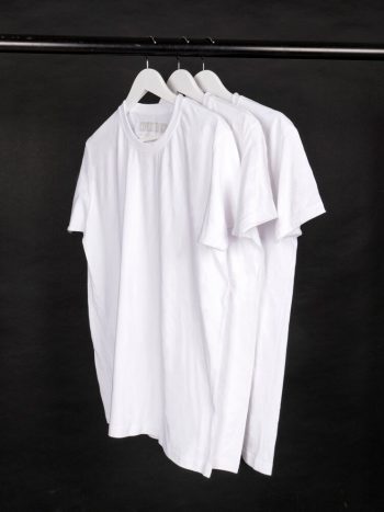 ringspun cotton t-shirts for men plain crewneck tees uk