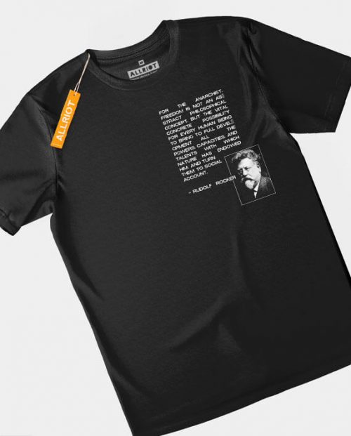 Rudolf Rocker Anarchy T-shirt