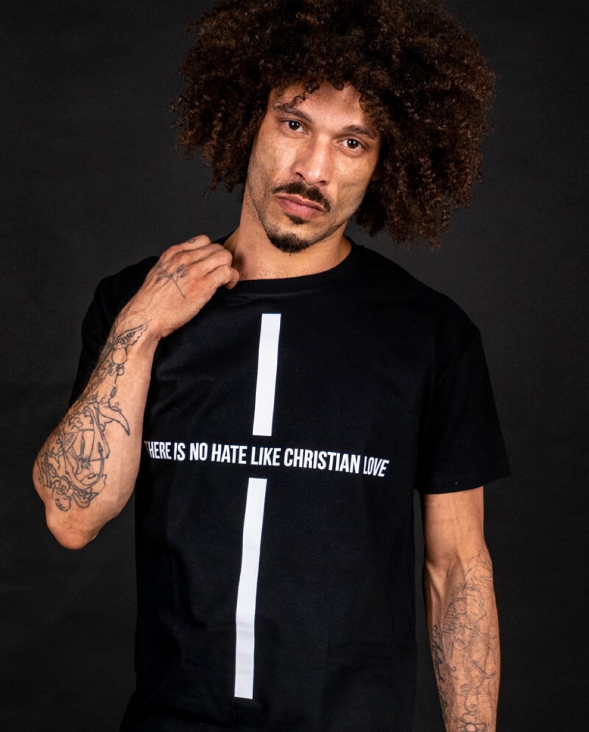 Hate Like Christian Love T-shirt - Anti Church ALLRIOT