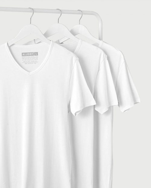 Multipack - 3 V-neck T-shirts