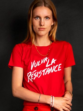 vulva la resistance t-shirt feminist revolution