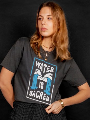 water is sacred t-shirt no pipelines