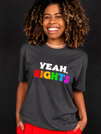 yeah rights t-shirt lgbt tee uk