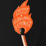RBG Flaming Feminist T-shirt