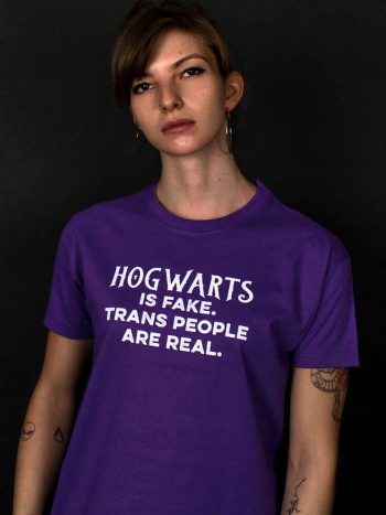 anti jk rowling t-shirt trans people lgbt