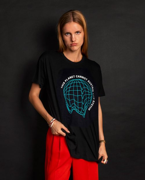 This Planet Cannot Sustain This System T-shirt
