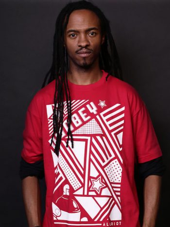 disobey t-shirt red