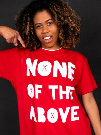 none of the above t-shirt election 24