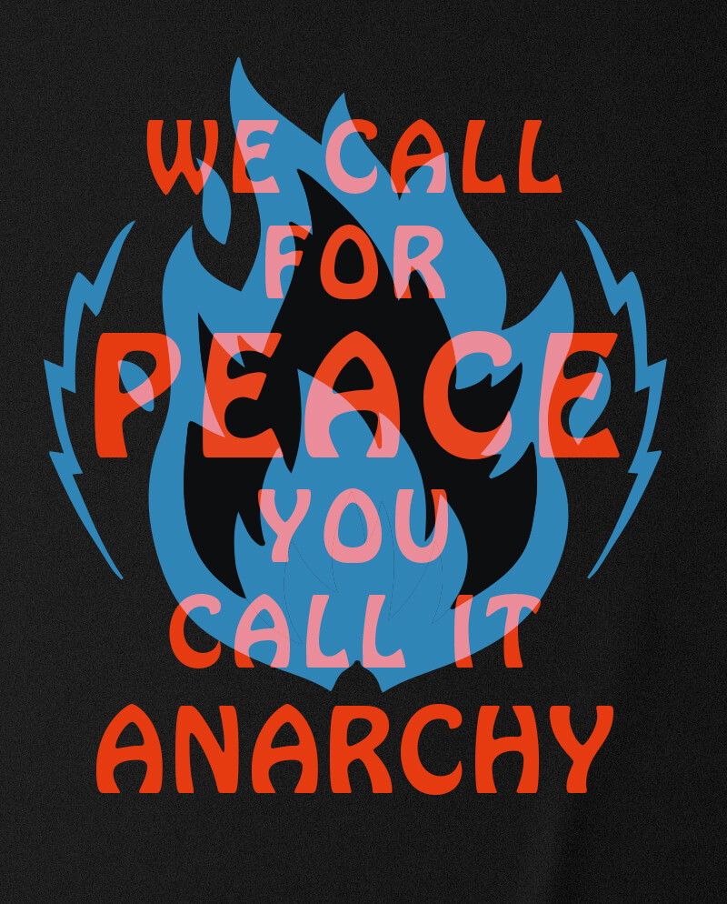 is anarchy peaceful or chaotic?