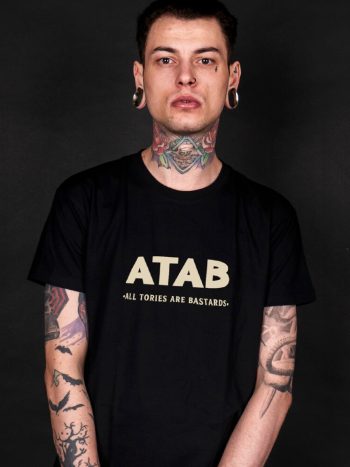 atab all tories are bastards t-shirt