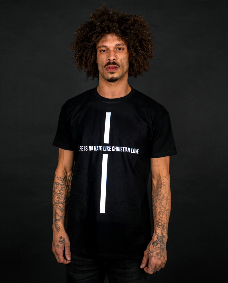 No Hate Like Christian Love T-shirt - Anti Church | ALLRIOT