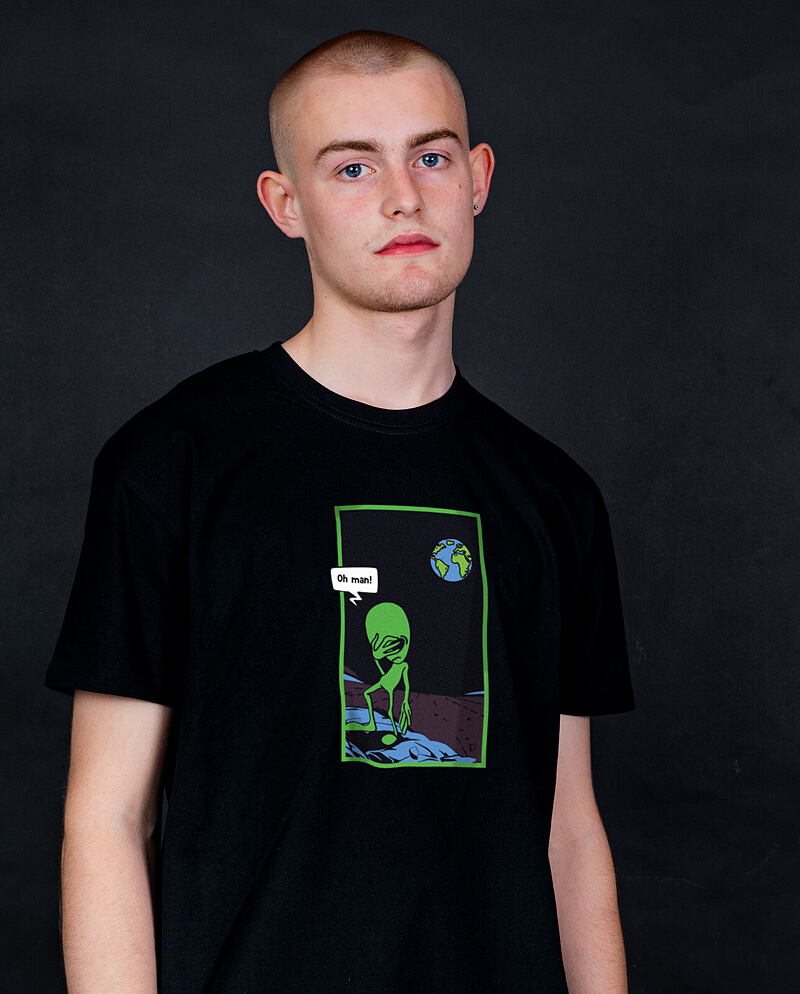 Alien Facepalm T-shirt - Funny Political Tees | ALLRIOT
