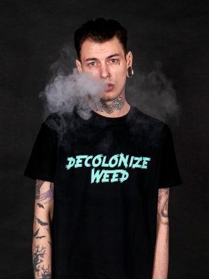 decolonize weed t-shirt