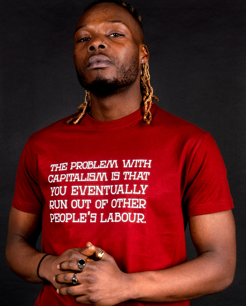solidarity with striking workers tshirt problem with capitalism
