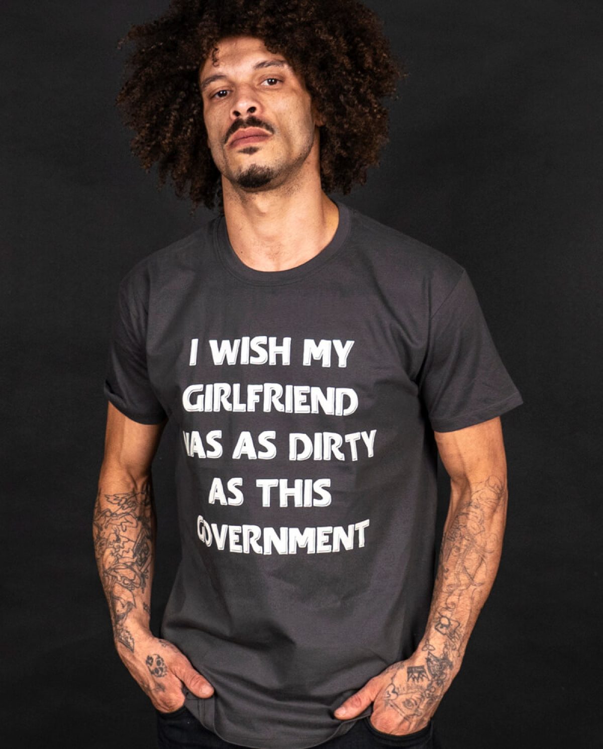 I Wish My Girlfriend Was As Dirty This Govt T-shirt | ALLRIOT
