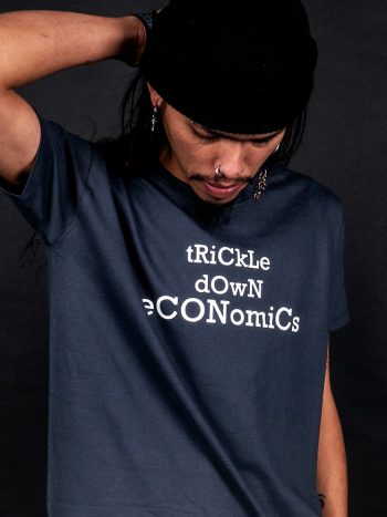trickle down economics t-shirt funny