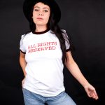 All rights reserved t-shirt