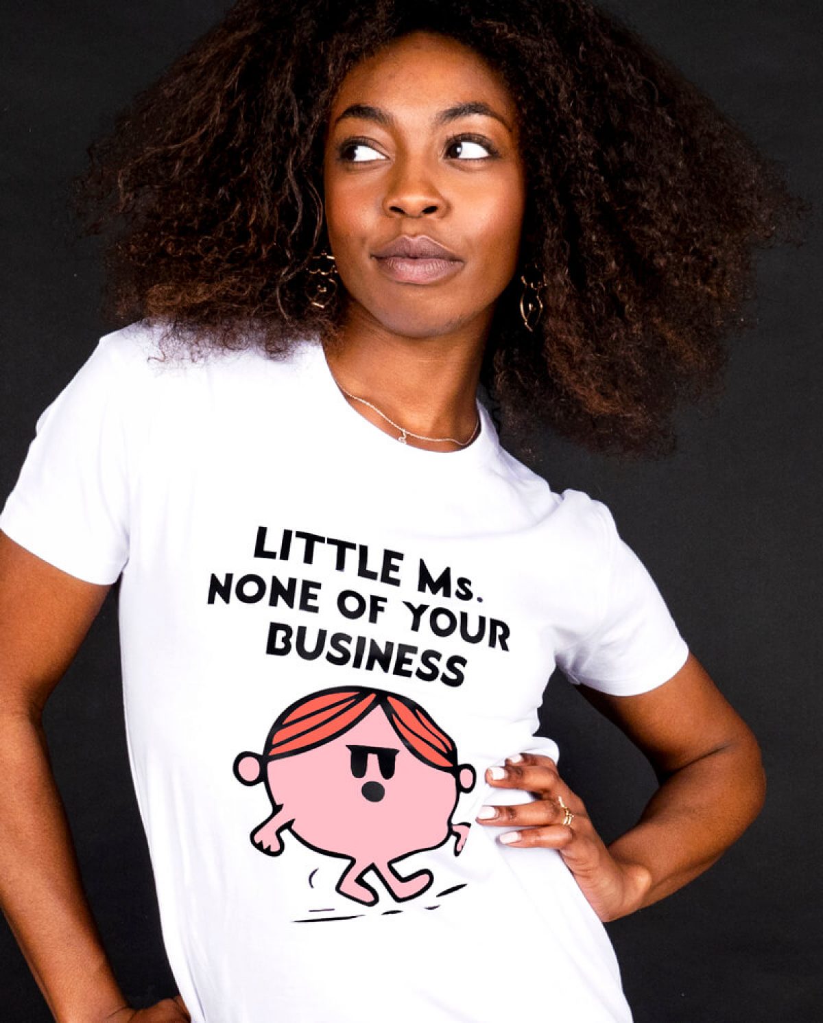 Little Ms. None your business t-shirt -