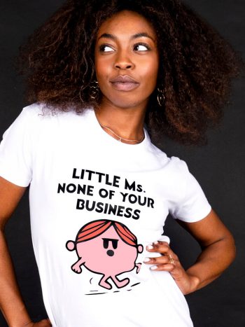feminist t-shirt little ms v miss