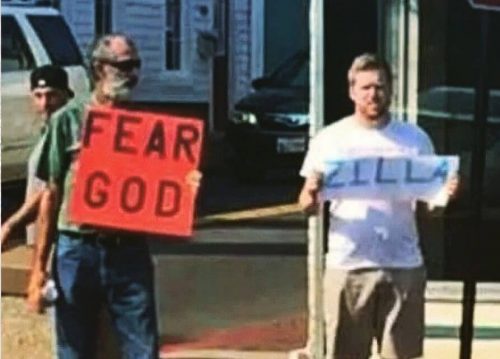 fear god zilla what is atheism