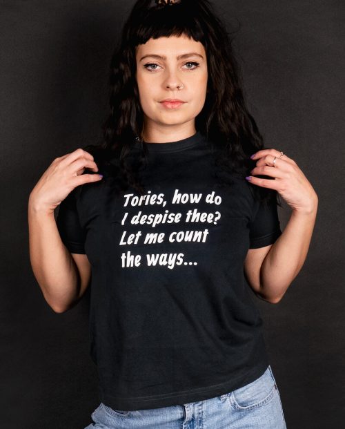Tories How Do I Despise Thee T-shirt