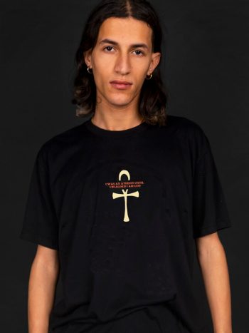i was an atheist realised i am god t-shirt