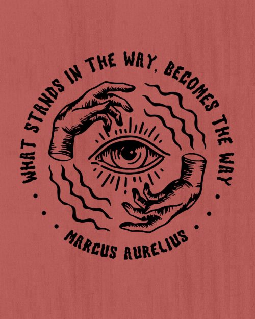 Marcus Aurelius The Way T-shirt