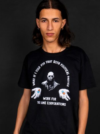 matrix morpheus t-shirt funny election campaign