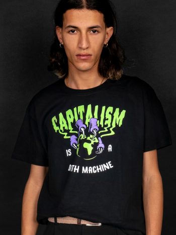 capitalism death machine t-shirt