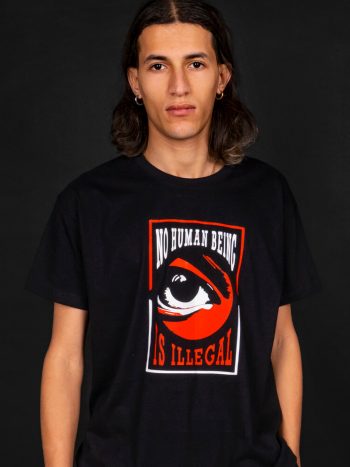 no human is illegal t-shirt refugee rights
